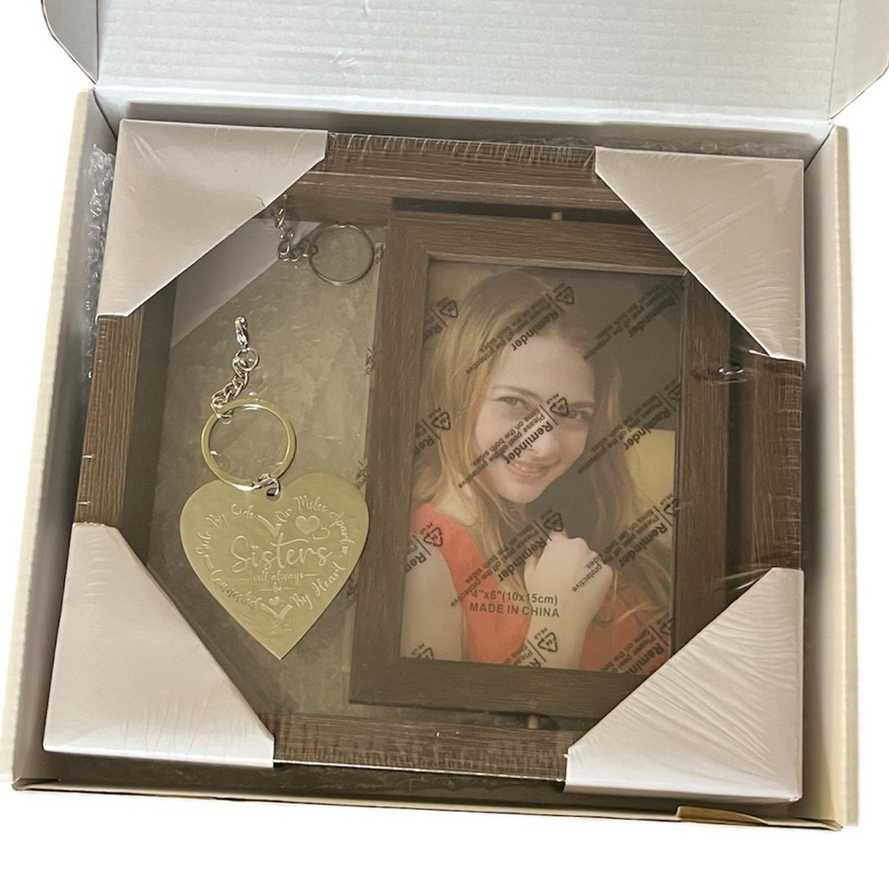Heartfelt Sister Picture Frame
